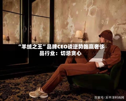 “羊绒之王”品牌CEO谈逆势跑赢奢侈品行业：切忌贪心-第3张图片