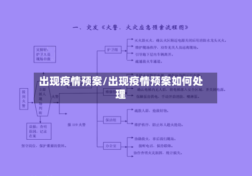 出现疫情预案/出现疫情预案如何处理