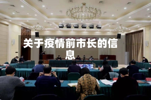 关于疫情前市长的信息