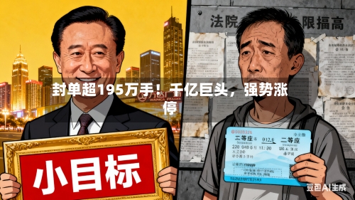 封单超195万手！千亿巨头，强势涨停-第2张图片