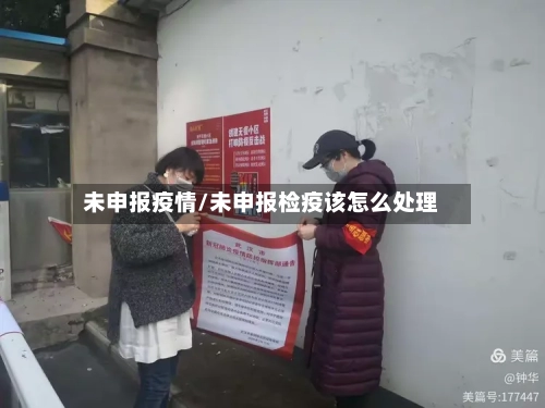 未申报疫情/未申报检疫该怎么处理