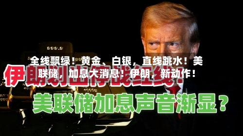 全线飘绿！黄金	、白银，直线跳水！美联储，加息大消息！伊朗，新动作！-第2张图片