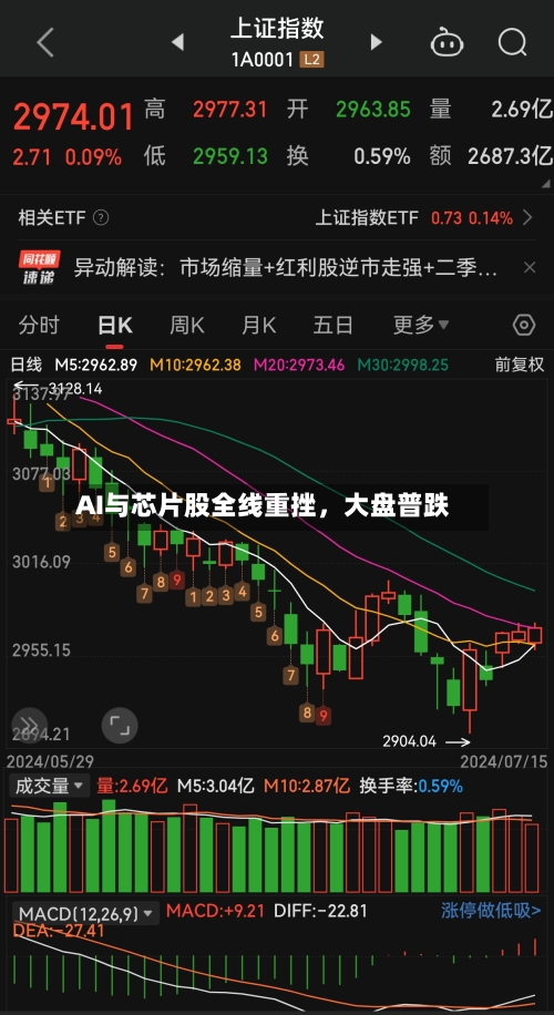 AI与芯片股全线重挫，大盘普跌-第2张图片