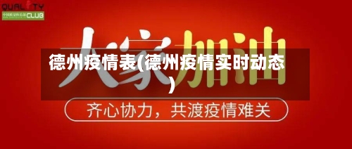 德州疫情表(德州疫情实时动态)
