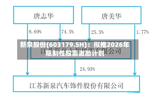 新泉股份(603179.SH)：拟推2026年限制性股票激励计划-第2张图片