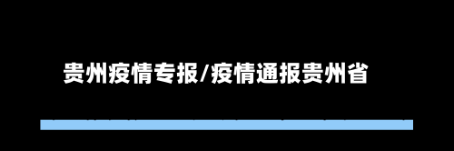贵州疫情专报/疫情通报贵州省-第3张图片