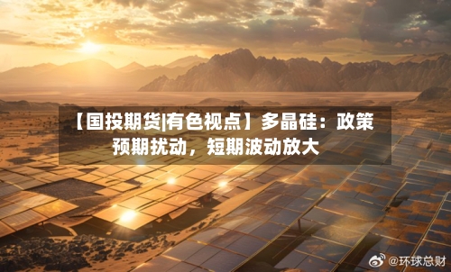 【国投期货|有色视点】多晶硅：政策预期扰动	，短期波动放大-第3张图片