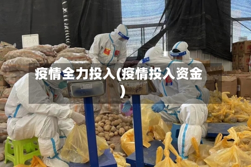 疫情全力投入(疫情投入资金)-第2张图片