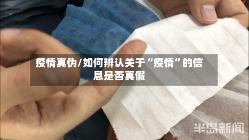 疫情真伪/如何辨认关于“疫情”的信息是否真假