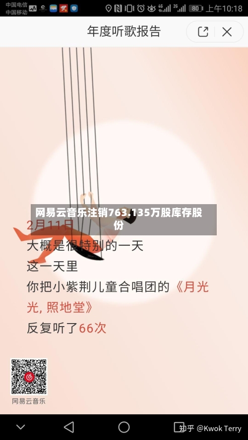网易云音乐注销763.135万股库存股份