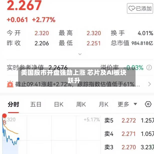 美国股市开盘强劲上涨 芯片及AI板块跃升
