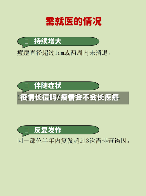 疫情长痘吗/疫情会不会长疙瘩