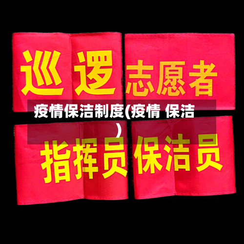 疫情保洁制度(疫情 保洁)