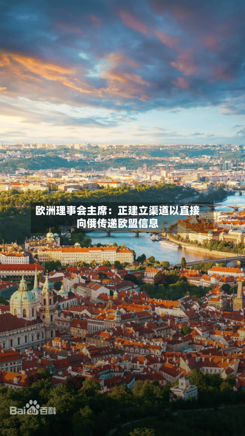 欧洲理事会主席：正建立渠道以直接向俄传递欧盟信息