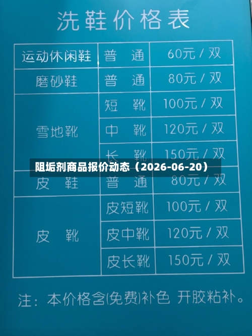 阻垢剂商品报价动态（2026-06-20）-第2张图片