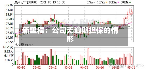 新里程：公司无逾期担保的情形-第3张图片