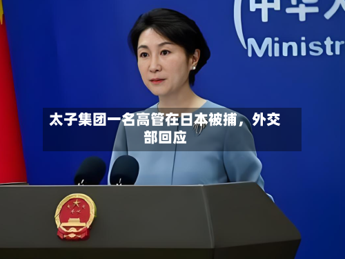太子集团一名高管在日本被捕，外交部回应