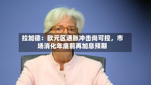 拉加德：欧元区通胀冲击尚可控	，市场消化年底前再加息预期-第2张图片