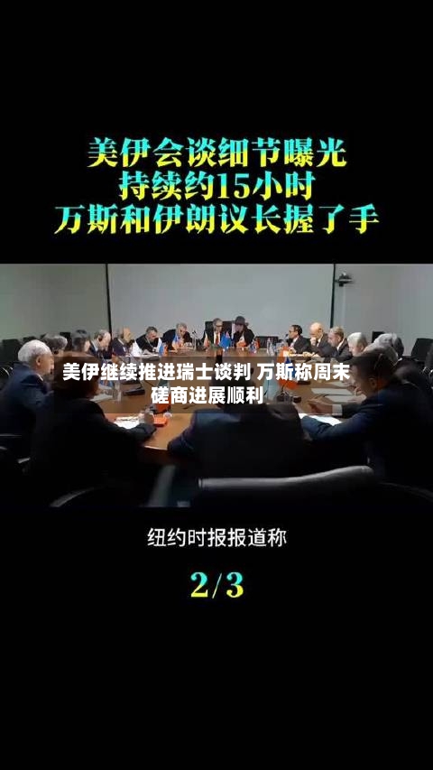 美伊继续推进瑞士谈判 万斯称周末磋商进展顺利-第2张图片