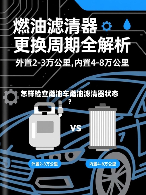 怎样检查燃油车燃油滤清器状态？