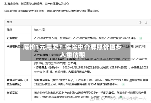 底价1元甩卖？保险中介牌照价值步入重估期