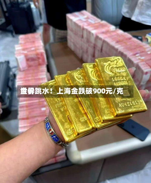 世界金价跳水！上海金跌破900元/克