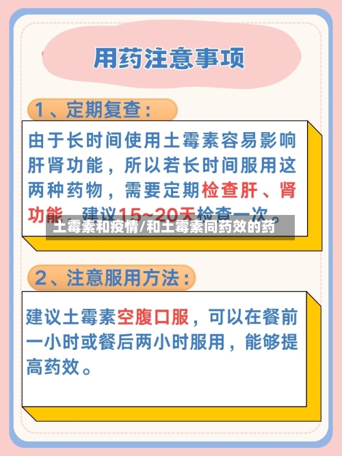 土霉素和疫情/和土霉素同药效的药-第3张图片