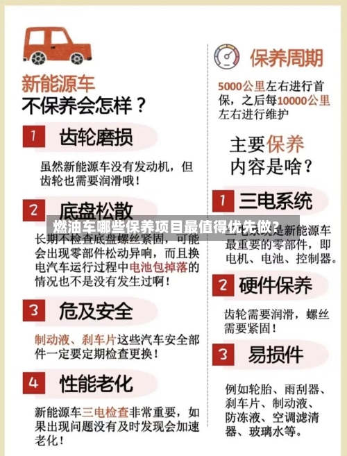燃油车哪些保养项目最值得优先做？