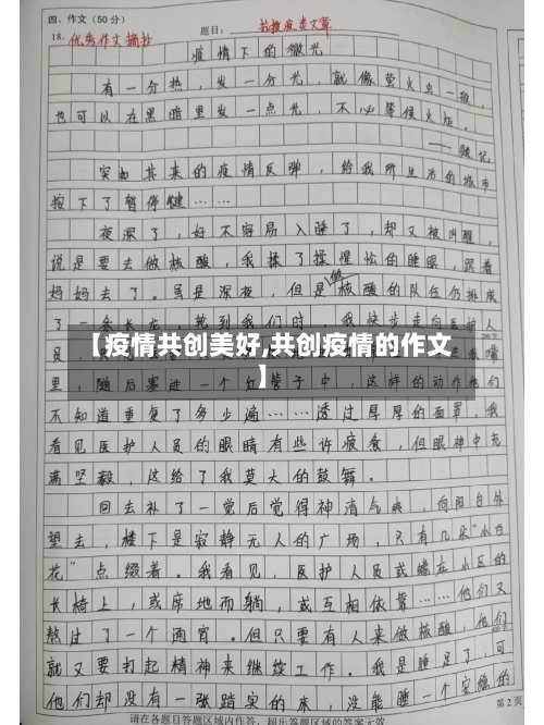 【疫情共创美好,共创疫情的作文】-第2张图片