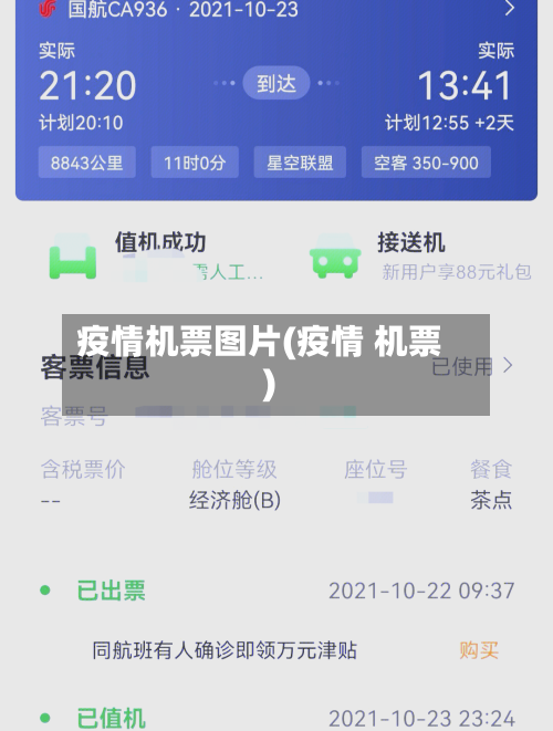疫情机票图片(疫情 机票)-第2张图片