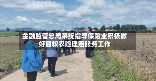金融监管总局系统指导保险业积极做好夏粮农险理赔服务工作-第2张图片
