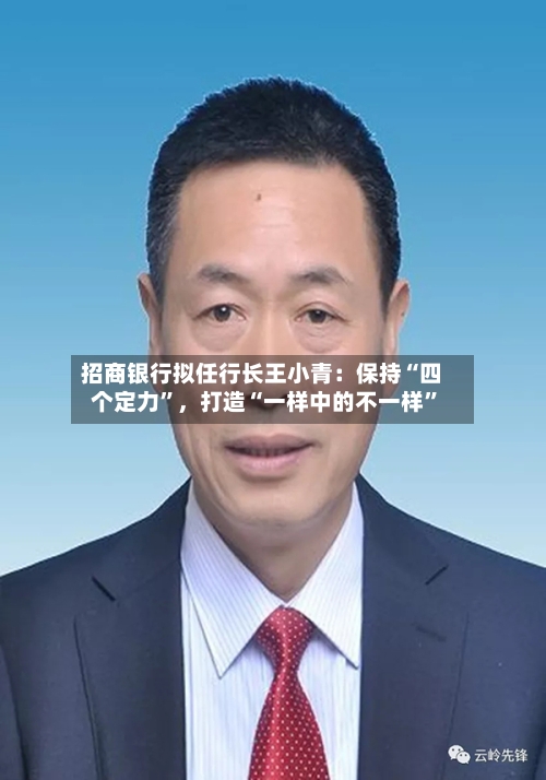 招商银行拟任行长王小青：保持“四个定力”	，打造“一样中的不一样”-第2张图片