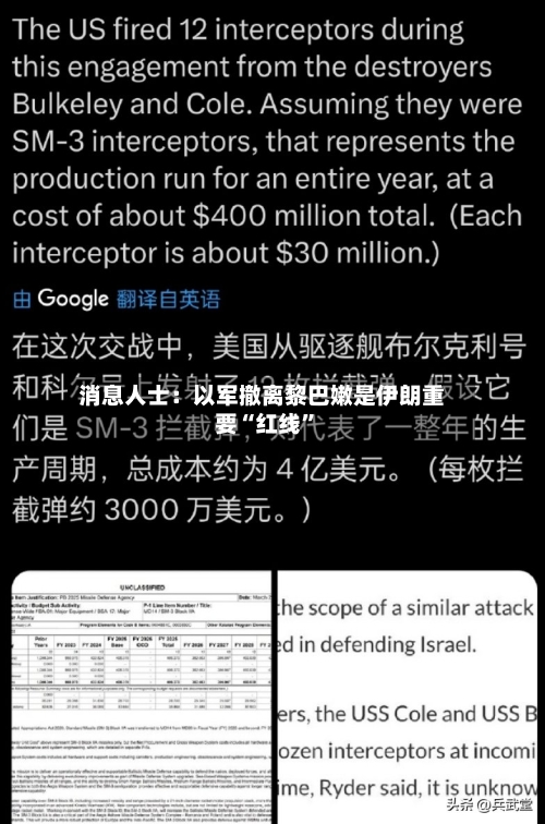 消息人士：以军撤离黎巴嫩是伊朗重要“红线”-第3张图片