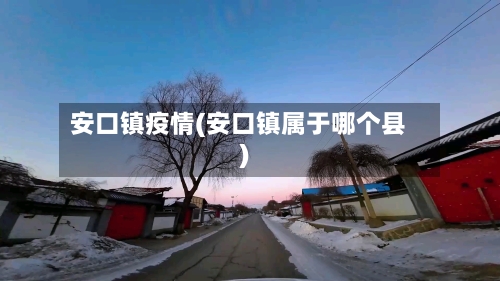 安口镇疫情(安口镇属于哪个县)