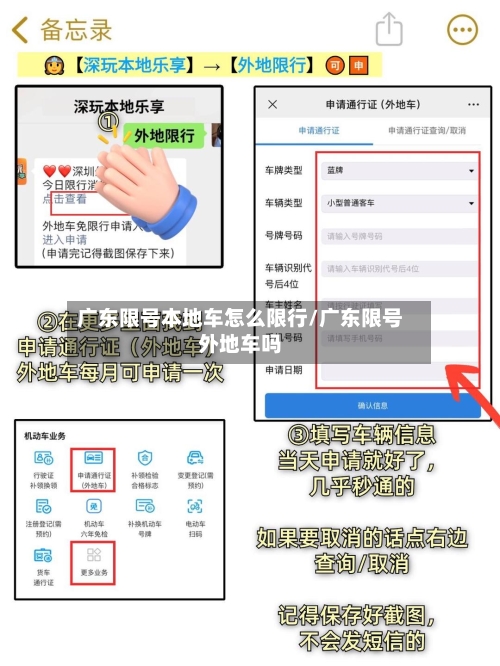 广东限号本地车怎么限行/广东限号外地车吗