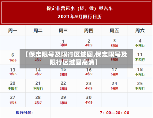 【保定限号及限行区域图,保定限号及限行区域图高清】