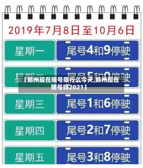 【郑州现在限号限行么今天,郑州现在限号吗2021】-第2张图片