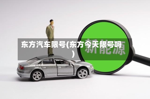 东方汽车限号(东方今天限号吗)-第2张图片