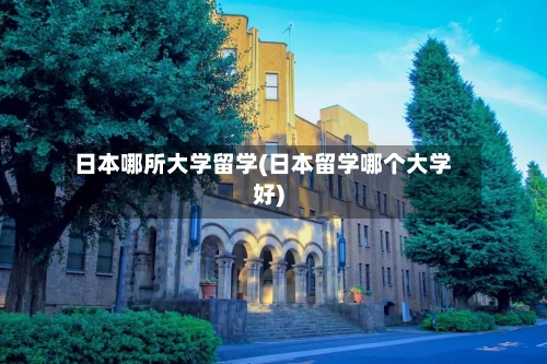 日本哪所大学留学(日本留学哪个大学好)-第3张图片