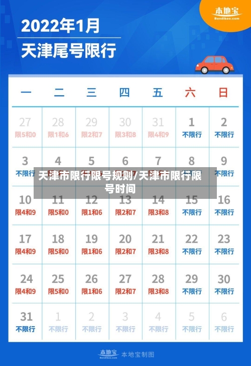 天津市限行限号规则/天津市限行限号时间-第3张图片