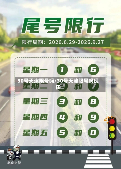 30号天津限号吗/30号天津限号吗现在-第2张图片