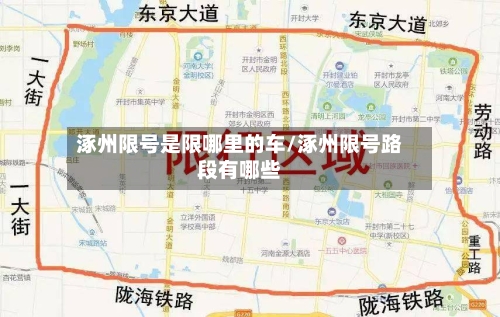 涿州限号是限哪里的车/涿州限号路段有哪些-第3张图片