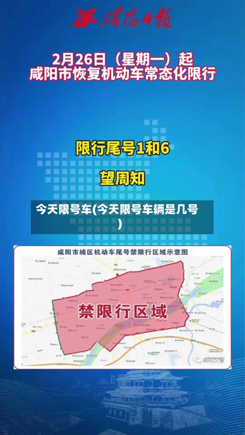 今天限号车(今天限号车辆是几号)