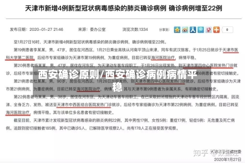 西安确诊原则/西安确诊病例病情平稳